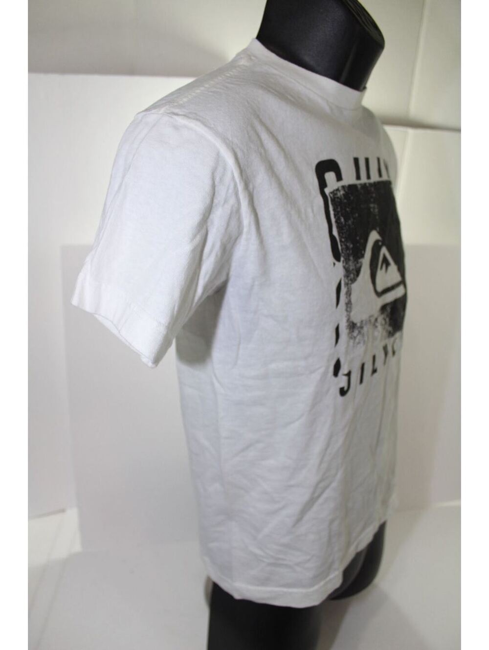 Quiksilver Surfing Kids Unisex Crew Neck T Shirt Size Youth Medium White - Picture 3 of 6
